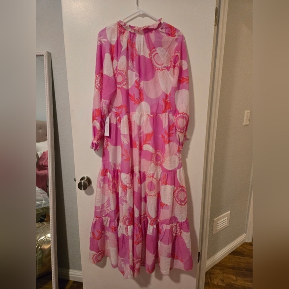 NWT J.Marie Floral Maxi Dress, Size Small - Picture 3 of 5